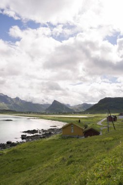 Lofoten Norveç'te Fredvang, genel bakış