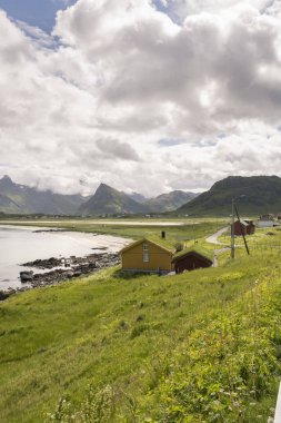 Lofoten Norveç'te Fredvang, genel bakış