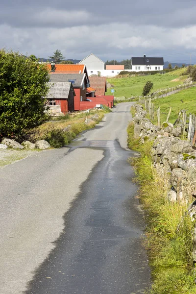 Balle di fieno in Norvegia — Foto Stock