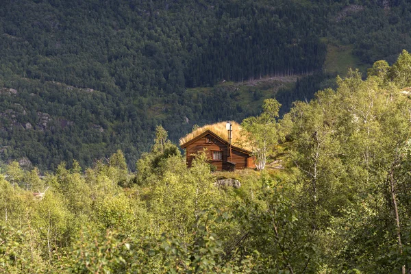 Dřevěný Dům Haugesund Norsko — Stock fotografie