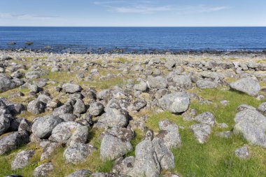 koruma Lofoten Norveç'te Eggum park alanı