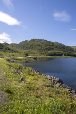 koruma Lofoten Norveç'te Eggum park alanı