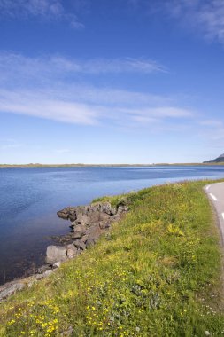 koruma Lofoten Norveç'te Eggum park alanı