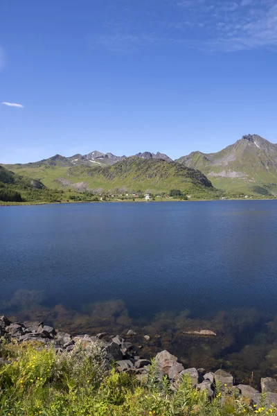 koruma Lofoten Norveç'te Eggum park alanı