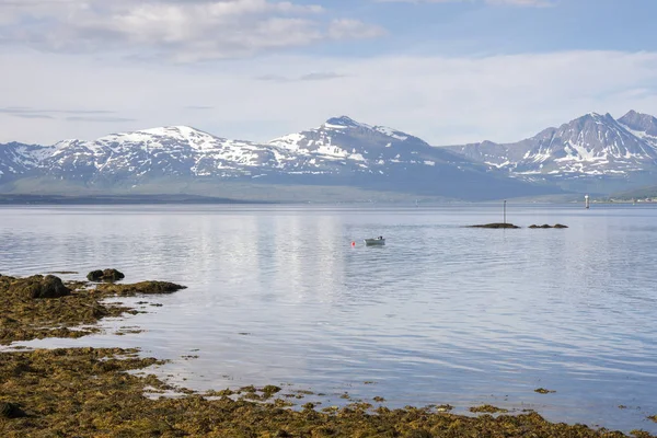 Panorama Sur Les Plages Tromso Lofoten Norvège — Photo