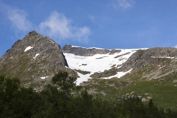 Utsikt Över Bergen Lofoten Norge — Stockfoto