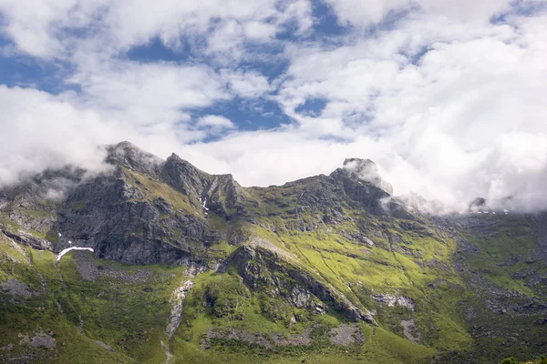 Paisaje Fredvang Lofoten Noruega —  Fotos de Stock