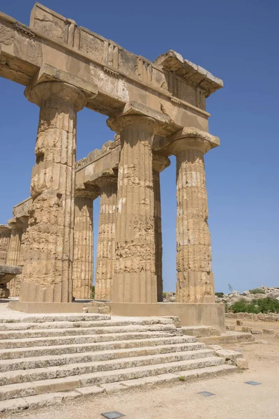 Древние Храмы Селинунте Агридженто Сицилии Италии — стоковое фото