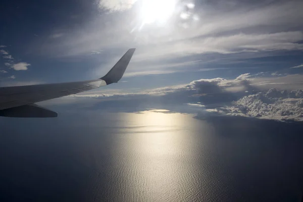 Vue Aérienne Sur Mer Soleil Italie — Photo