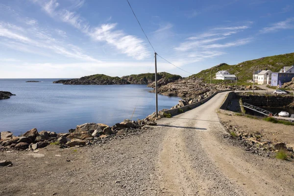 Деревня Нюунд Лофских Островах Норвегии — стоковое фото