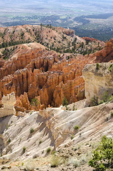 Пейзаж Брайс Каньон Соединенных Штатах Америки — стоковое фото