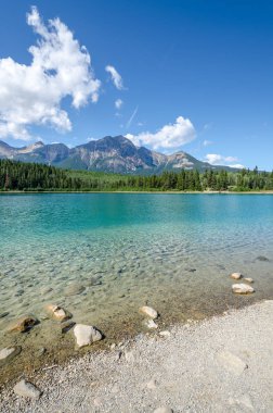 Jasper Kanada'da gölde Patricia üzerine düşünceler