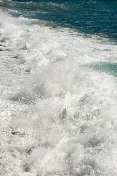 Θαλασσογραφία Σχετικά Την Ακτή Της Varazze Στη Λιγουρία — Φωτογραφία Αρχείου