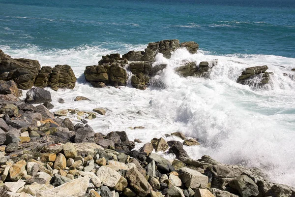 Paisaje Marino Costa Varazze Liguria — Foto de Stock