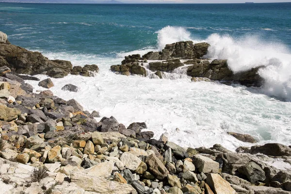 Seascape Coast Varazze Liguria — Stock Photo, Image