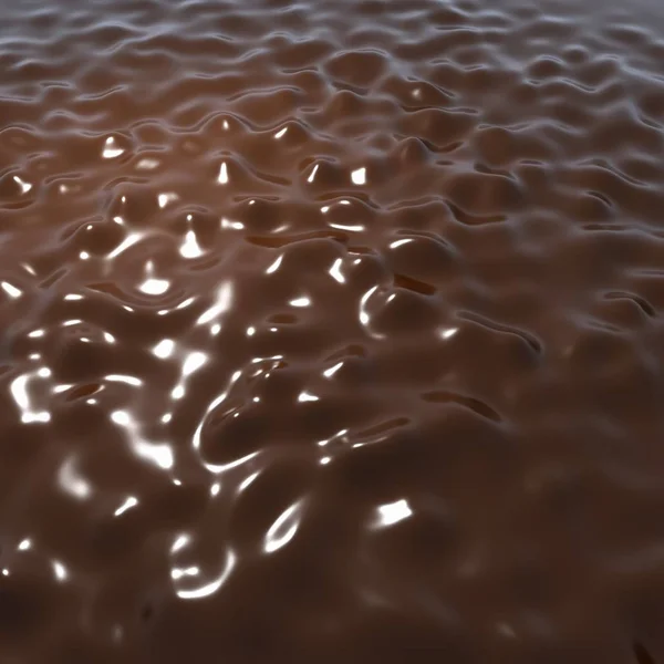 3d rendering volumetric chocolate background — Stock Photo, Image