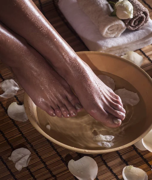 Traitement spa des pieds — Photo