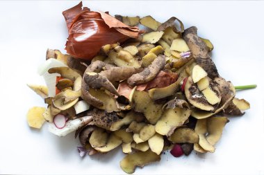 Yüksek açılı organik atık besin