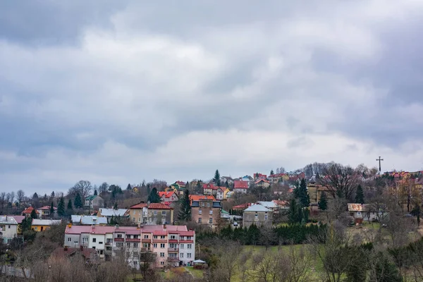 Vista Panoramica Sulla Città Vecchia — Foto Stock