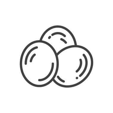 yumurta 3 topları çiftlik simgesi