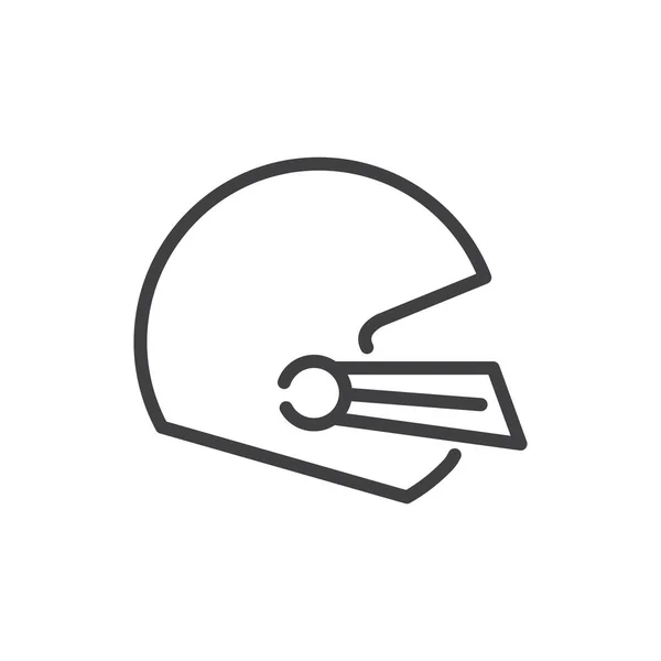 Helmet American Football icon — Stock Vector