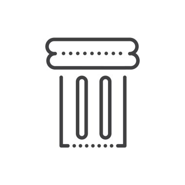  Noktalı antik sütunlar simgesi