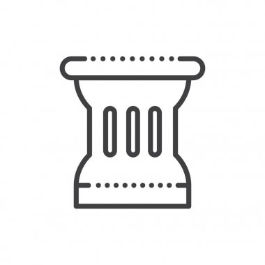  Noktalı antik sütunlar simgesi