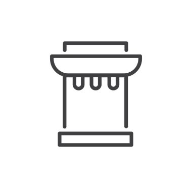  Antik sütunlar satırı simgesi