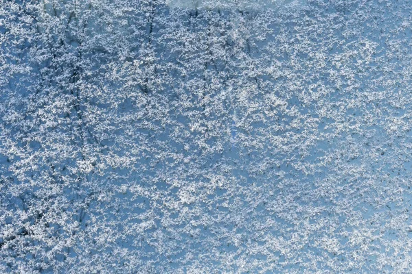 寒冷天气下的雪 — 图库照片