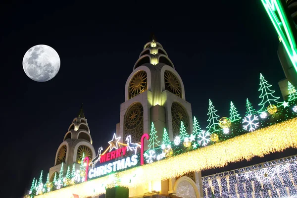 Vacanze Natale Nella Capitale Della Cambogia Phnom Penh — Foto Stock