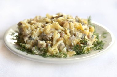 Et salatası Old Kiev, Rus ulusal mutfağı.