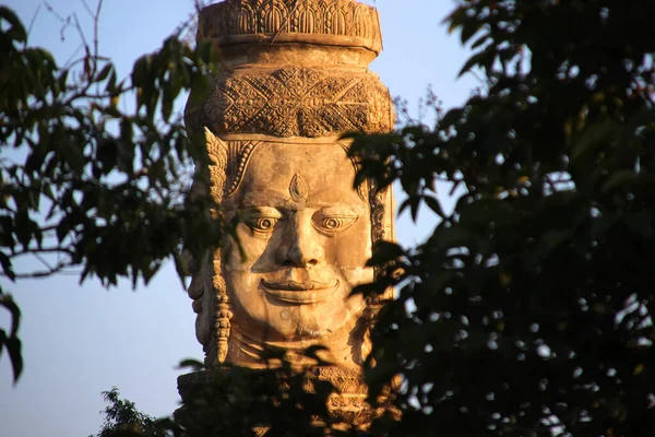 1 Stupa com as cinzas do Rei Mak Proum — Fotografia de Stock