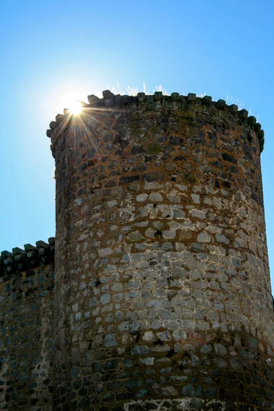Castillo Del Barco Ávila También Conocido Como Castillo Valdecorneja —  Fotos de Stock