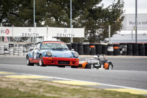 Circuit Jarama Madrid Spain April 2016 Porsche 911 Classic Cars — Stock Photo, Image