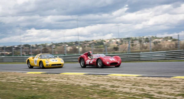 Circuit Jarama Madrid Spain April 2016 Ferrari 250 Classic Cars — Stock Photo, Image