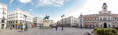 Madrid, Spain; 03/15/2020: Panoramic of the 