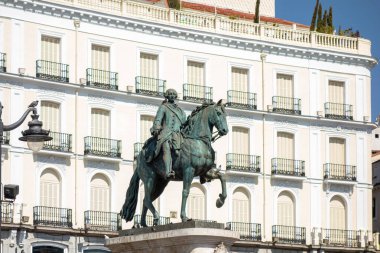 Madrid, İspanya; 03 / 14 / 2020: İspanya 'nın Madrid kentindeki 