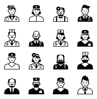 Doktor Icon set.