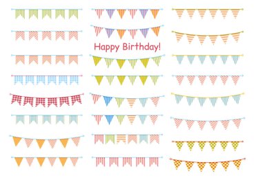 Düz kirazkuşları çelenk süsleri ile ayarla.