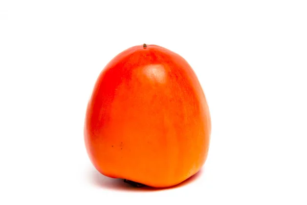 Ripe Persimmons White Background — Stock Photo, Image