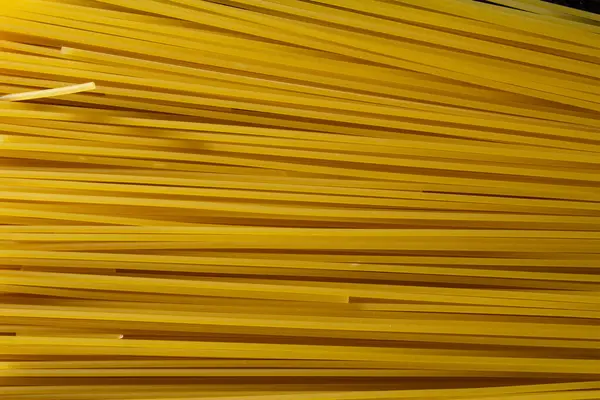 Espaguetis Patrón Comida Cerca Vista Superior — Foto de Stock