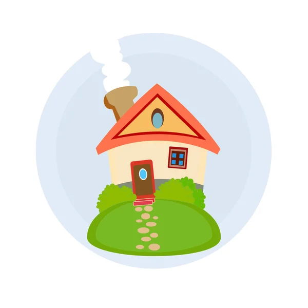House icon cottage — Stock Vector