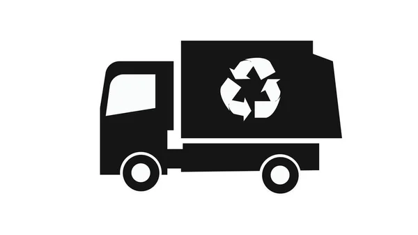 Σύμβολο Τεχνολογίας Εικονιδίου Ανακύκλωσης — Φωτογραφία Αρχείου