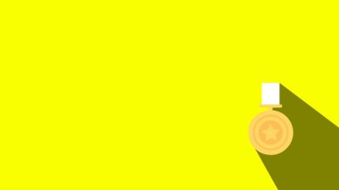 Madalya & şampiyonu için düz simgeler