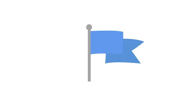 Illustration Flag Icon Your Project — Stock Photo, Image
