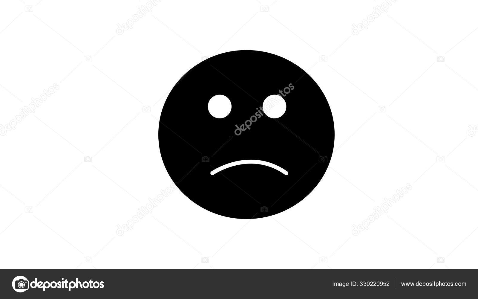 Sad Emoji Faces Vector Icon Apps Websites Stock Photo by ©meredesign  330220952