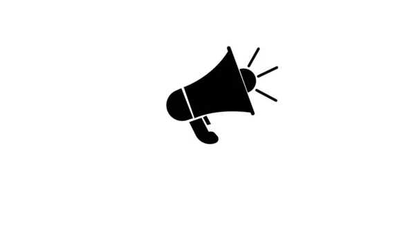 Megaphone Loudspeaker Mouthpiece Symbol Icon — 스톡 사진