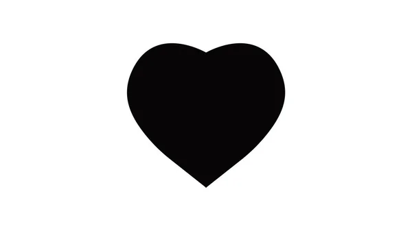 Fond Icône Coeur Illustration Cardiaque — Photo