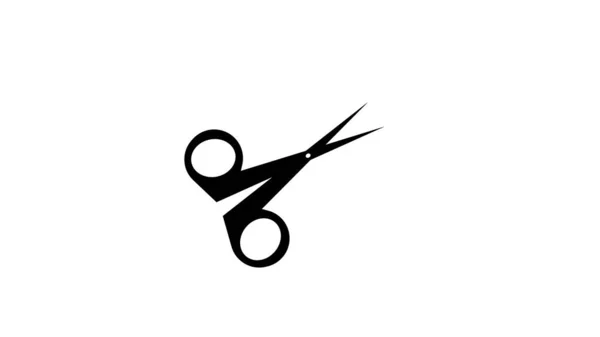 Scissors Icon Design Illustration — Stock Photo, Image