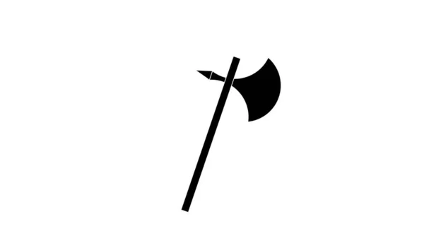 Broad Axe Medieval Axe Battle Axe Executioner Axe — Stock Photo, Image